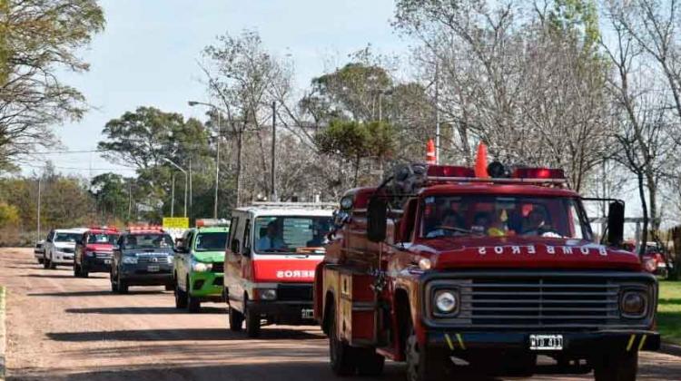 Santa Eleodora ahora cuenta con Bomberos Voluntarios