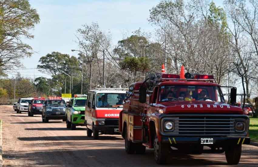 Santa Eleodora ahora cuenta con Bomberos Voluntarios