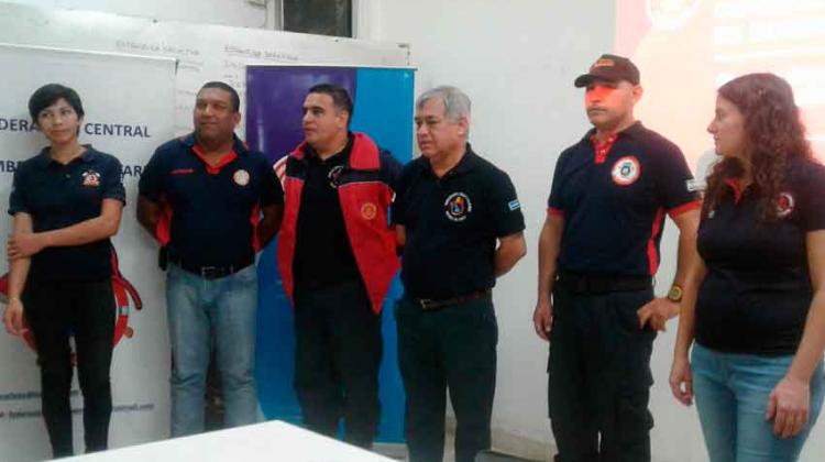 Bomberos voluntarios se capacitaron en el sistema RUBA