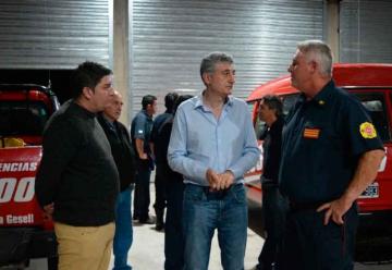 Bomberos Voluntarios de Villa Gesell inauguró nuevo cuartel