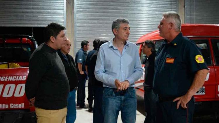 Bomberos Voluntarios de Villa Gesell inauguró nuevo cuartel