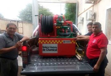 Bomberos Voluntarios Chamical adquirió un Equipo de ataque rápido