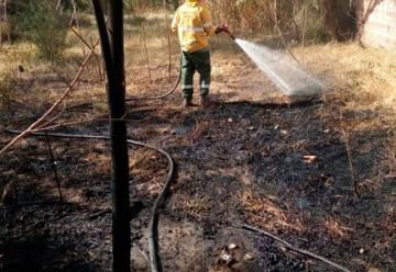 Brigadistas controlaron nuevo incendio en Tinogasta