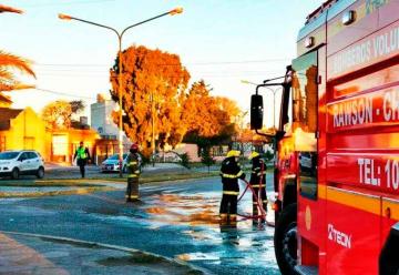 Bomberos de Rawson recibieron un importante aporte económico