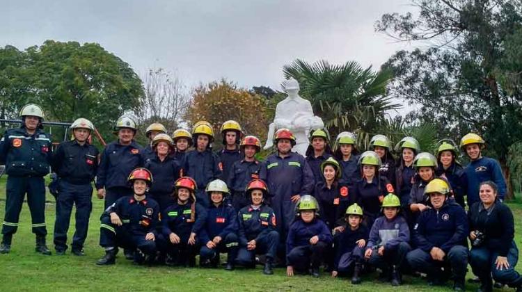 Con varias actividades celebraron el Día Nacional del Bombero Voluntario