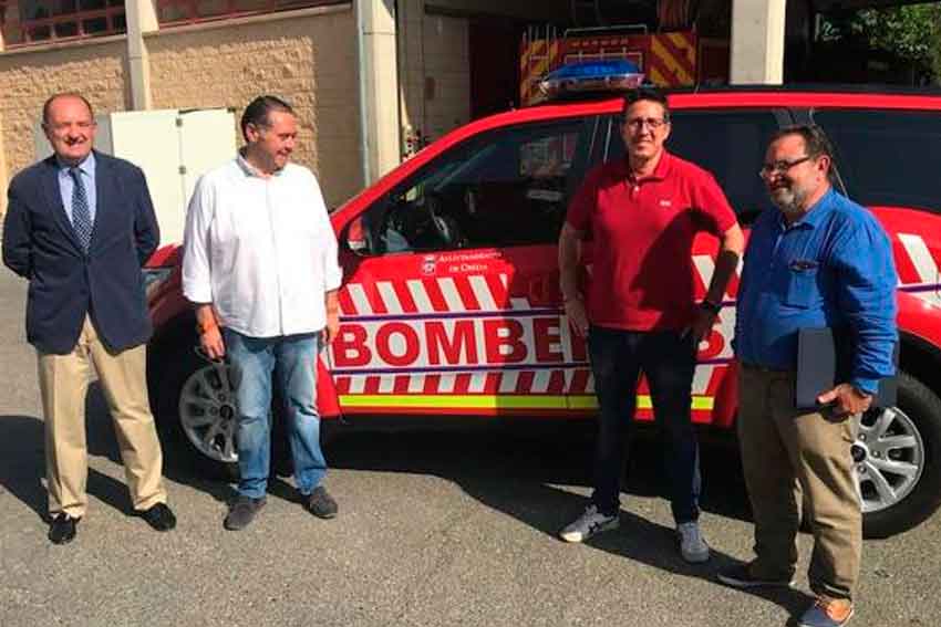 Un nuevo vehículo para la flota del parque de Bomberos de Úbeda