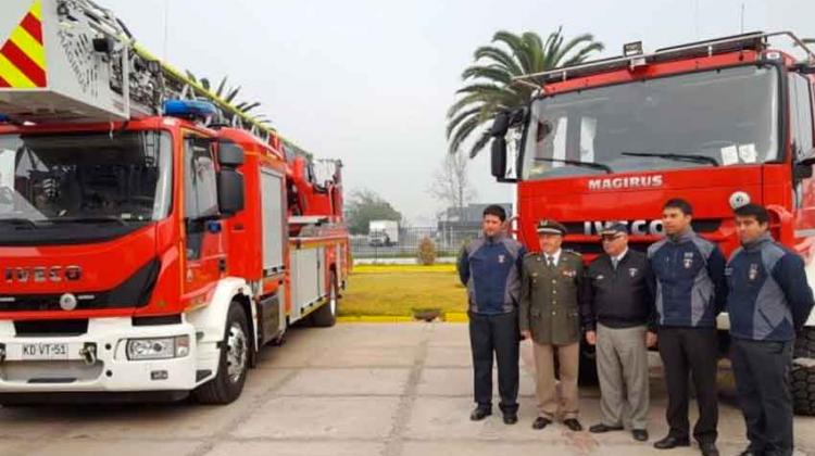 Bomberos de Copiapó recibió material mayor