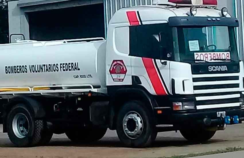 Nuevo equipamiento para los Bomberos Voluntarios de Federal