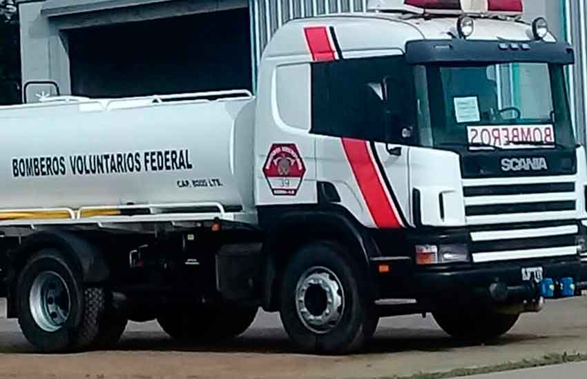 Nuevo equipamiento para los Bomberos Voluntarios de Federal