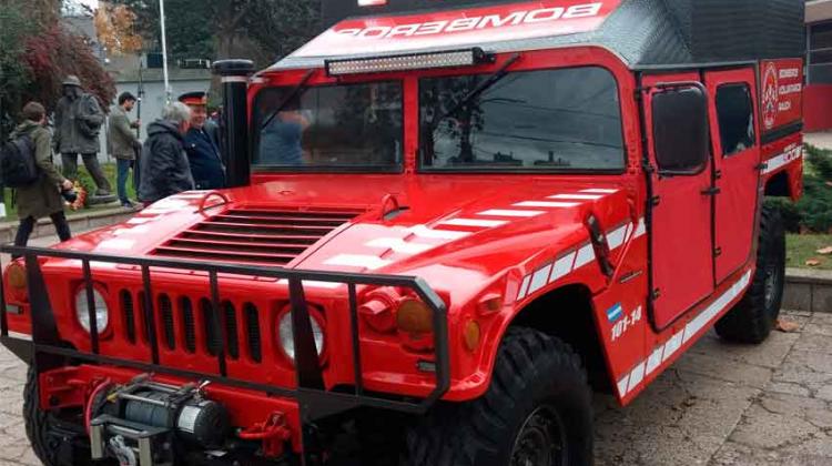 Nueva unidad de los Bomberos Voluntarios Rauch