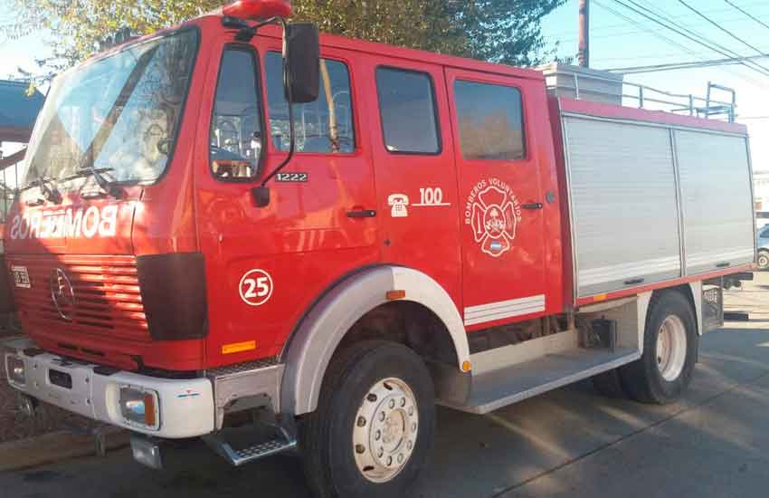 Nueva unidad para Bomberos Voluntarios de Paso de Indios