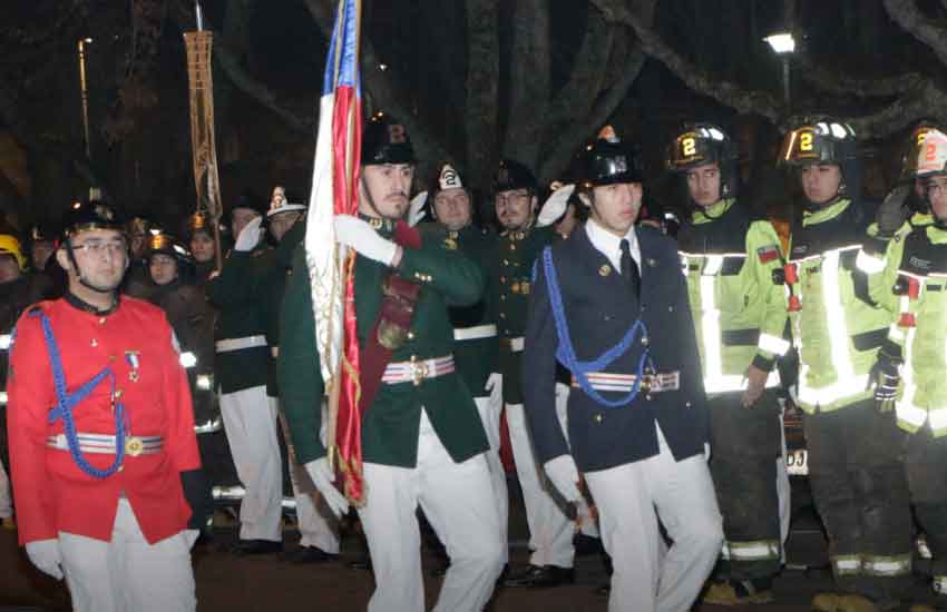 Bomberos de Nueva Imperial celebró 109 años