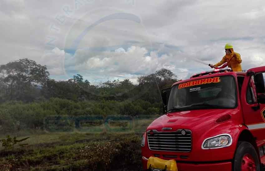 Bomberos en cese de actividades por falta de recursos