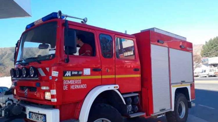 Nuevo autobomba de Bomberos Voluntarios de Hernando