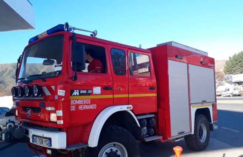 Nuevo autobomba de Bomberos Voluntarios de Hernando