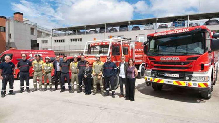 Seis nuevos vehículos para Bomberos de Navarro