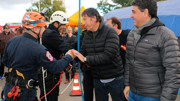 San Isidro y Vicente López celebraron el Día del Bombero