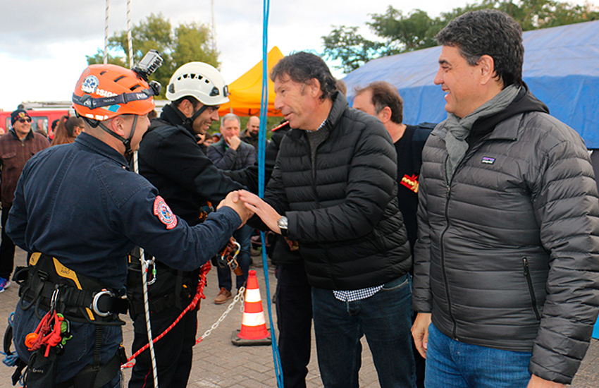 San Isidro y Vicente López celebraron el Día del Bombero