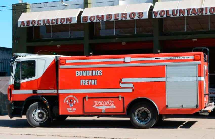 Nueva Unidad de Bomberos Voluntarios de Freyre