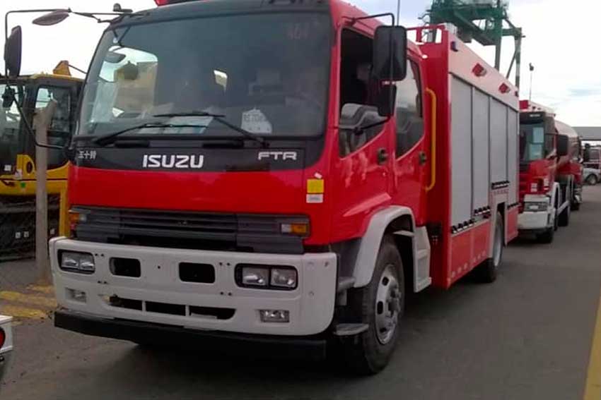 Nuevo autobomba de Bomberos Voluntarios Baradero