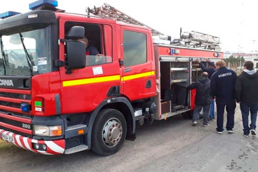 Bomberos de Orense adquieren nueva motobomba