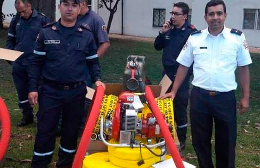 Nuevo equipo contra incendios forestales para bomberos de Garzón