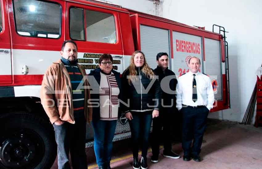 Bomberos Voluntarios de Frontera presentó nuevo autobomba