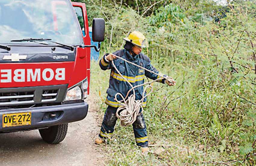 Nuevas máquinas para Bomberos Pereira