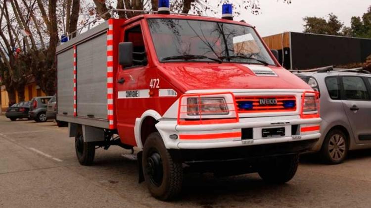 Cuerpo de Bomberos de Olmué recibe nuevo carro Cuerpo de Bomberos de Olmué recibe nuevo carro