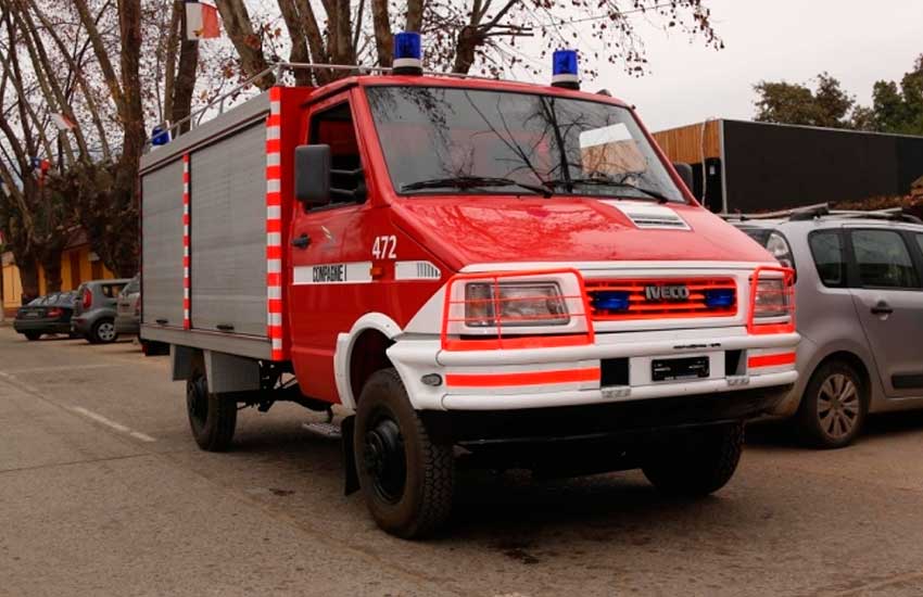 Cuerpo de Bomberos de Olmué recibe nuevo carro