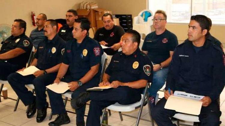 Bomberos se capacitan en sistema de comando de incidentes