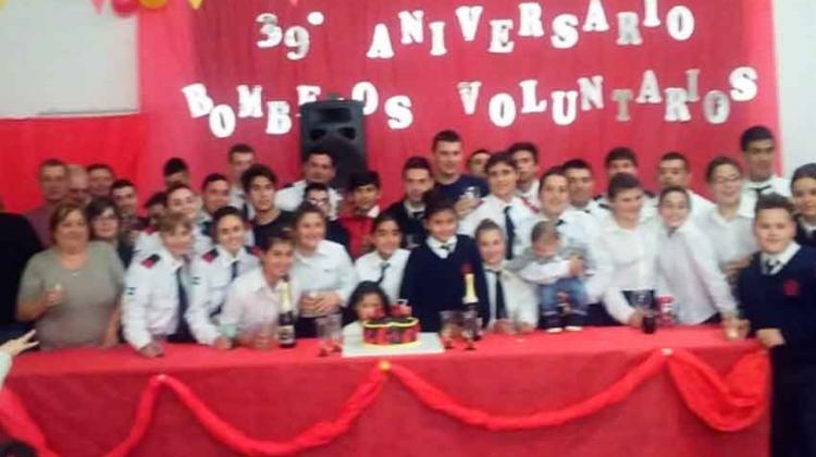 Bomberos Voluntarios de Elortondo cumple 39 años