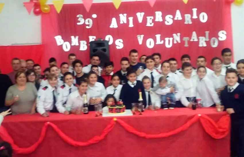 Bomberos Voluntarios de Elortondo cumple 39 años