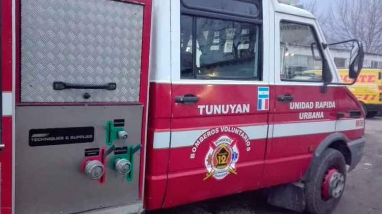 Robaron por tercera vez a los Bomberos Voluntarios de Tunuyán