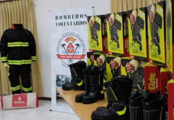 Bomberos Voluntarios de Laboulaye presentó nuevo equipamiento