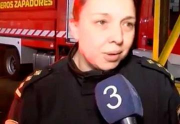 Una mujer está al mando de los Bomberos Zapadores