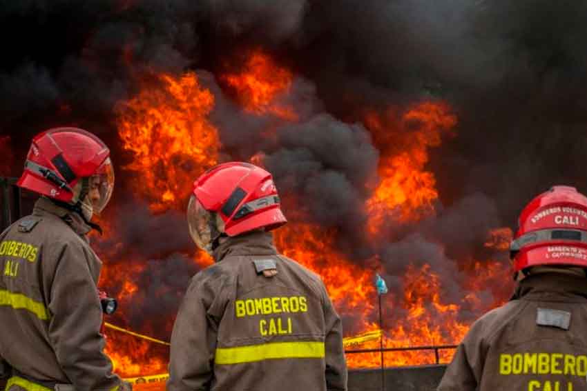 Desafío Nacional de Bomberos llega a Cali