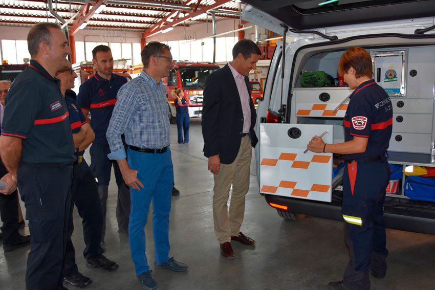 Nuevo vehículo de intervención rápida para Bomberos de Baza