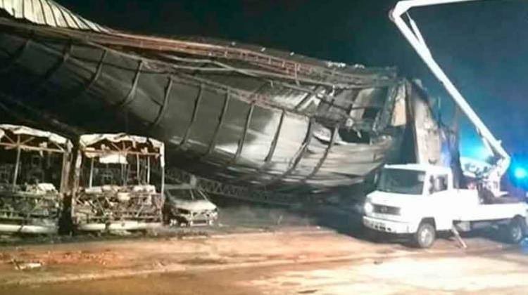 Bomberos de Gualeguaychú lograron sofocar voraz incendio Bomberos de Gualeguaychú lograron sofocar el voraz incendio