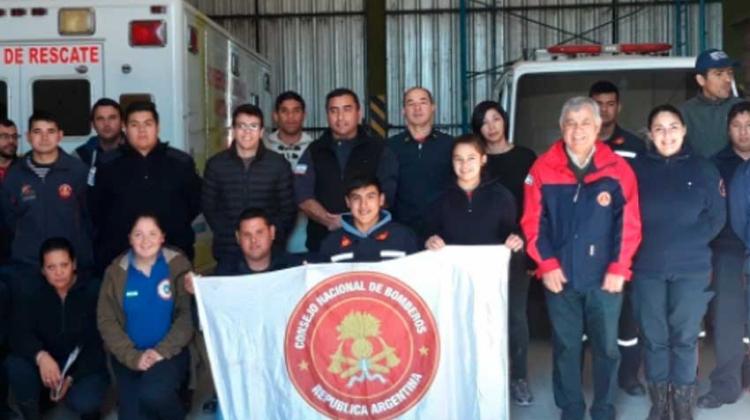 Bomberos Voluntarios se capacitaron en Formación Pedagógica