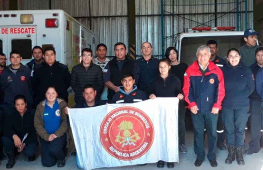 Bomberos Voluntarios se capacitaron en Formación Pedagógica