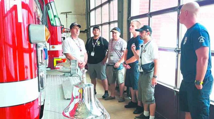 Bomberos de Linares se capacitan en Estados Unidos Bomberos de Linares se capacitan en Estados Unidos
