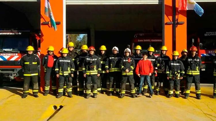 Taller para instructores infantiles en Bomberos de Huinca Renancó