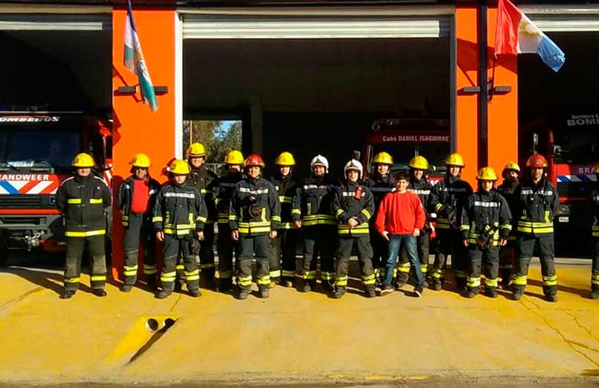 Taller para instructores infantiles en Bomberos de Huinca Renancó