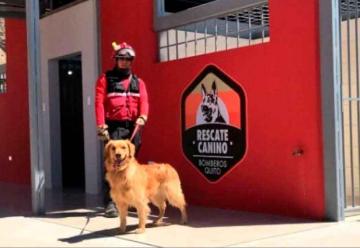 Nuevas instalaciones de la Unidad Canina de Bomberos de Quito