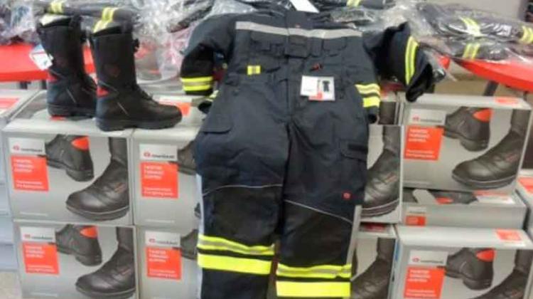 Nuevo equipamiento de protección para bomberos