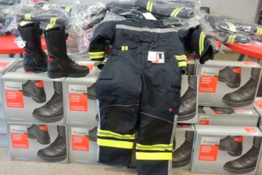 Nuevo equipamiento de protección para bomberos