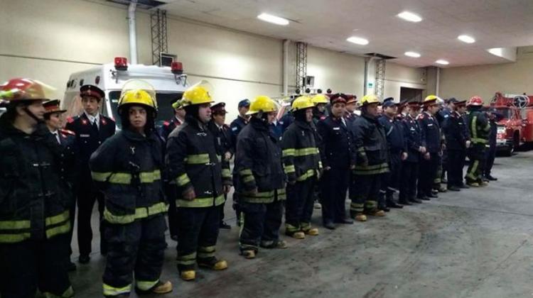 Bomberos Voluntarios Las Flores cumplió 58 años