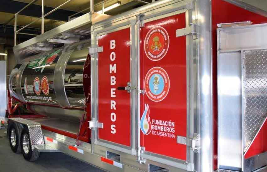 Nuevo simulador para los Bomberos Voluntarios de Argentina