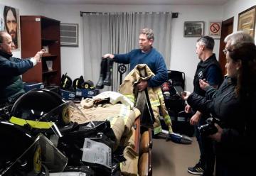 Bomberos de Monte Maíz presentaron nuevos equipos